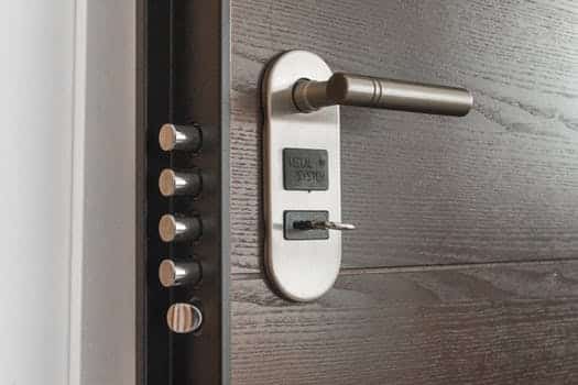 modern digital door lock