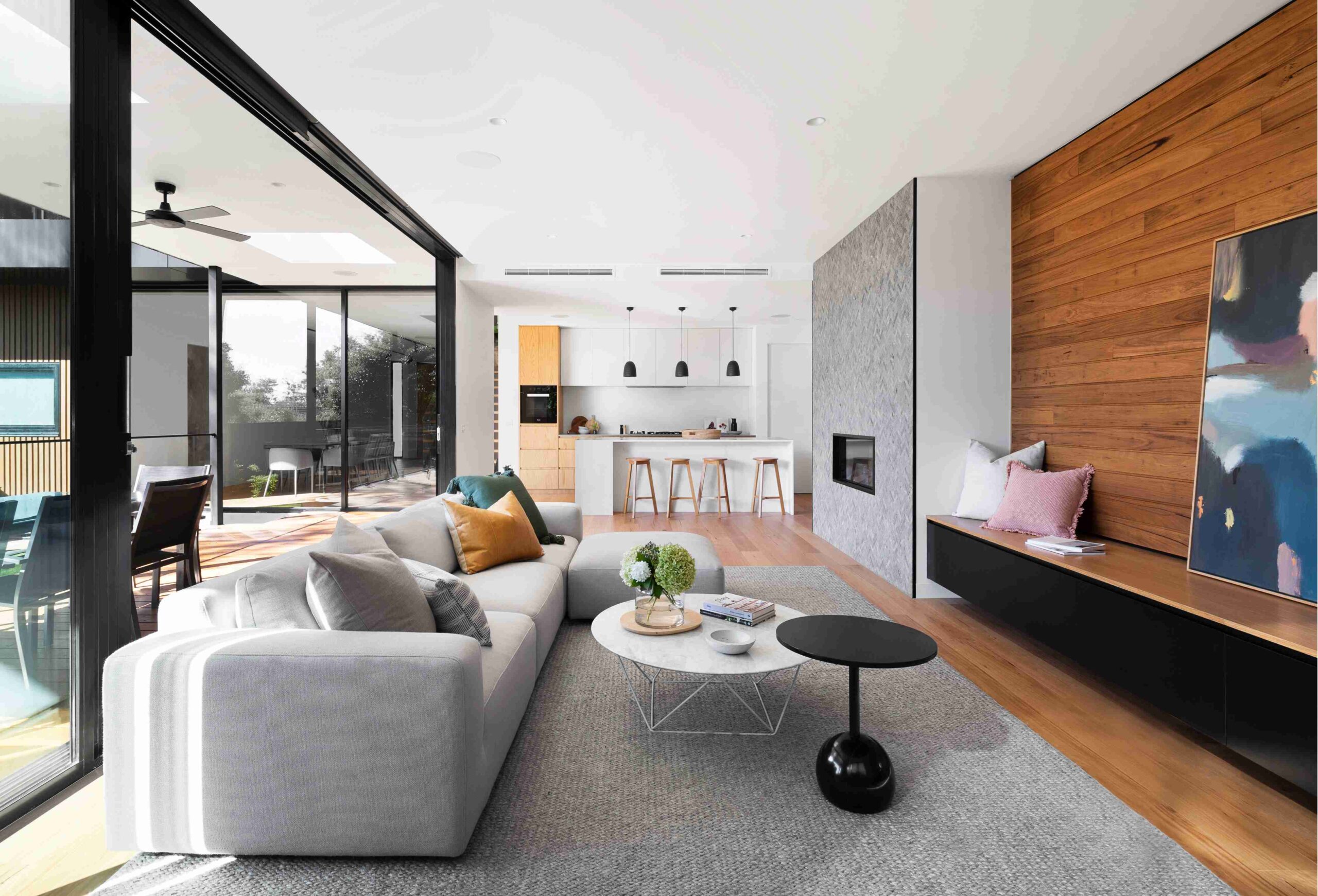 open plan living